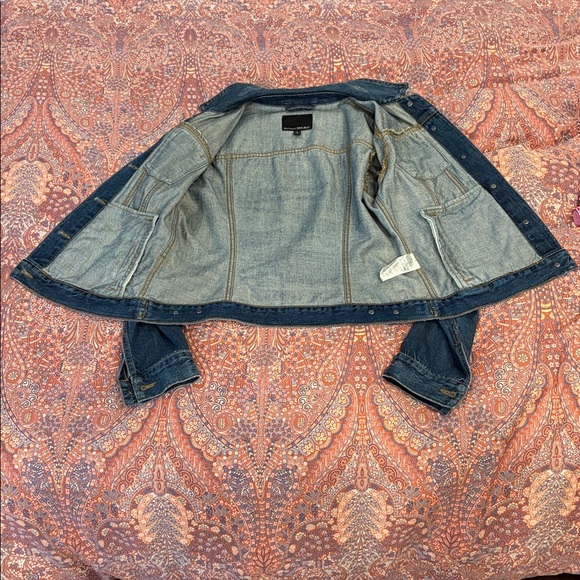 Banana Republic Dark Blue Denim Jean Jacket - Picture 8 of 8